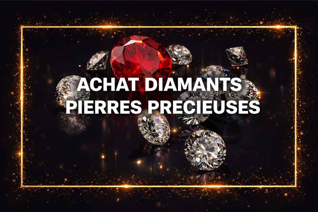 Rachat de diamants et pierres précieuses avec expertise certifiée