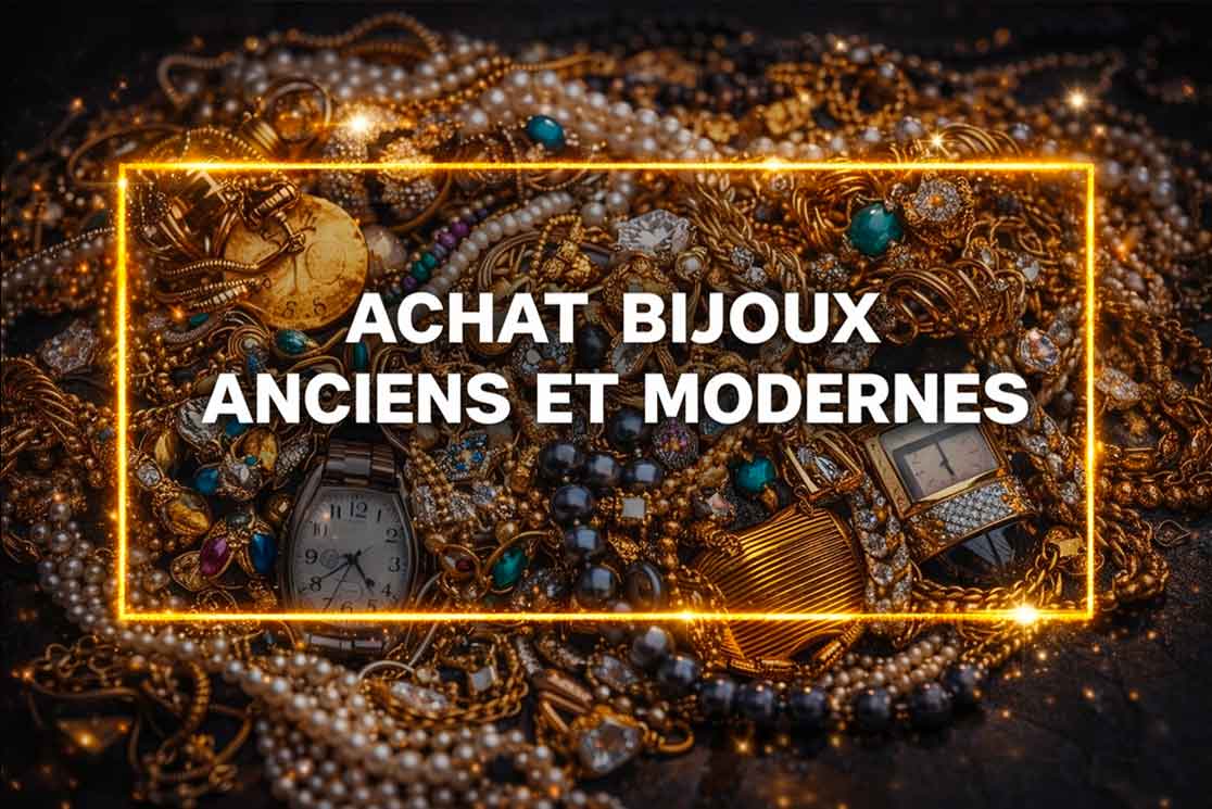 Rachat de bijoux anciens, modernes et bijoux signés à Paris