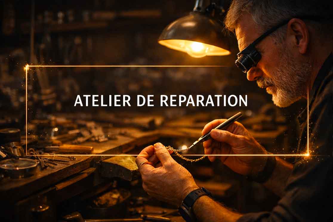 Atelier de réparation de bijoux et horlogerie à Paris Gare du Nord