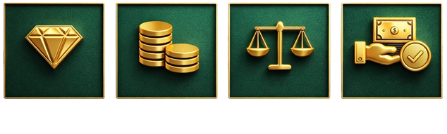 Icône rachat d'or et métaux précieux Secret Garden 109