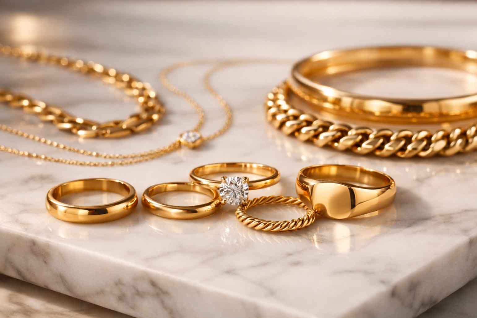 Rachat de bijoux en or 18 carats, 24 carats bagues et colliers à Paris