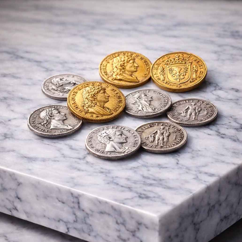 Rachat de monnaies de collection anciennes et rares à Paris