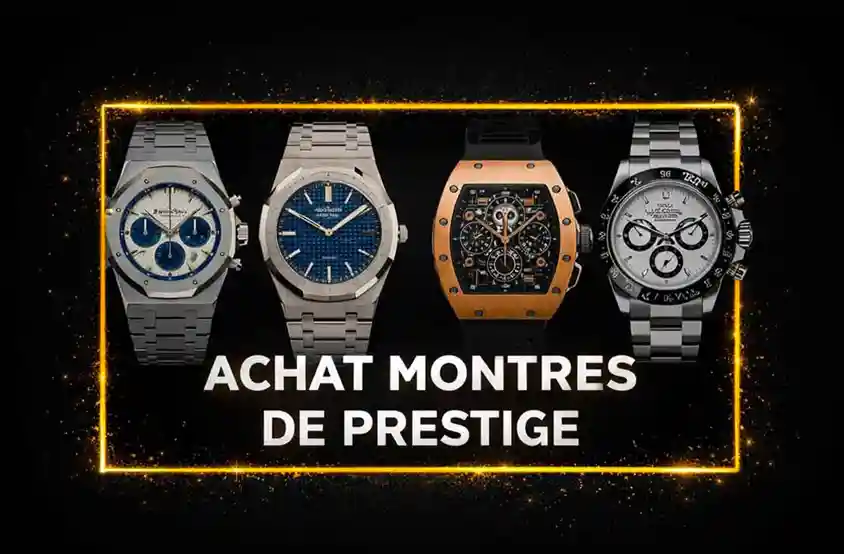 Rachat de montres de luxe et montres de collection à Paris