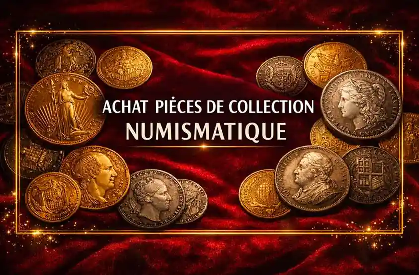 Rachat de pièces de collection et monnaies anciennes (numismatique)