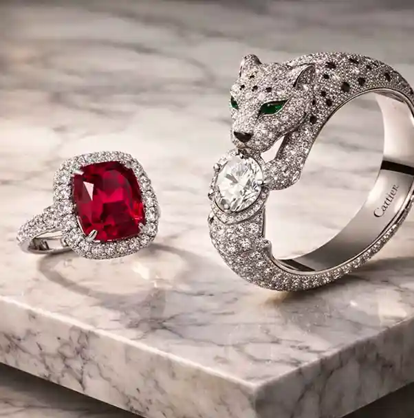 Rachat de bijoux signés de grandes marques de joaillerie