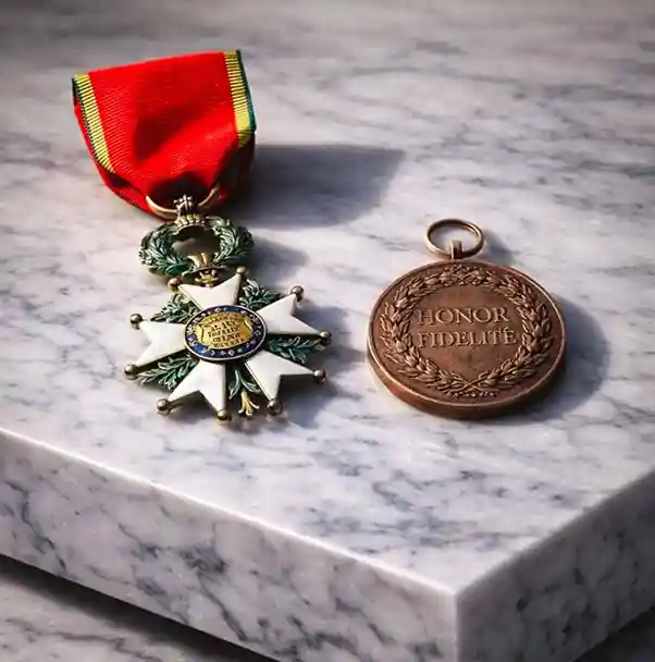 Rachat de médailles, décorations et jetons de collection