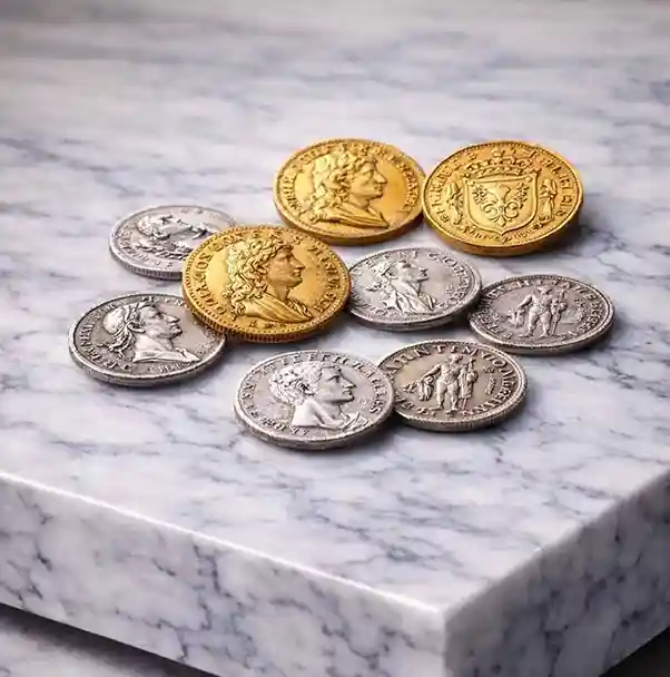 Rachat de monnaies de collection anciennes et rares à Paris