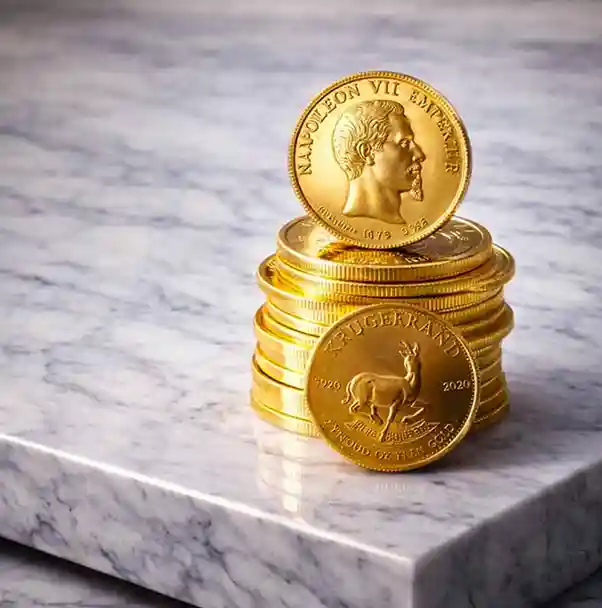 Rachat de monnaies d'investissement en or et argent